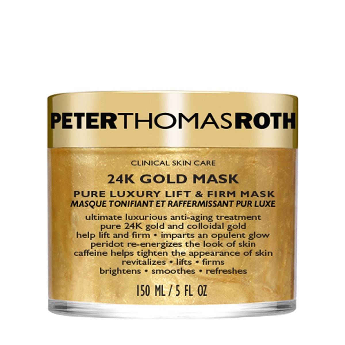 Peter Thomas Roth - 24K Gold Mask Pure Luxury Lift & Firm Mask 5.0 oz / 150 ml