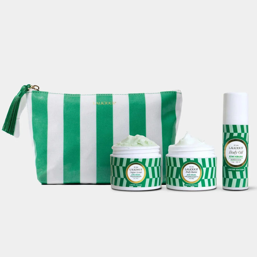 Lalicious - Kiwi Krush Travel Set