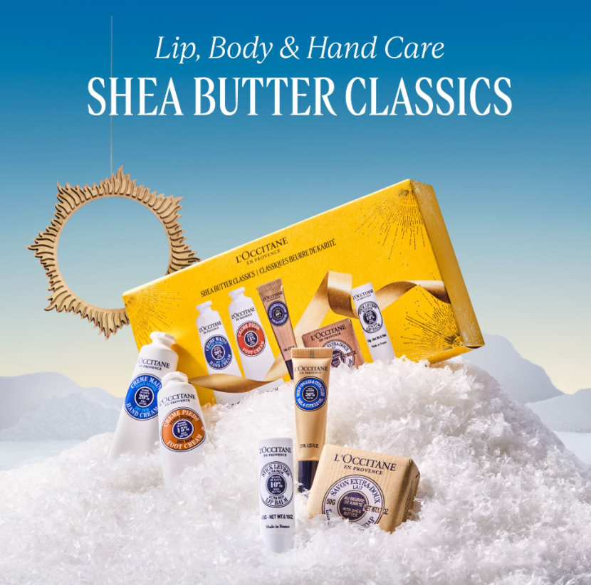 L'OCCITANE - Holiday 2025 - Shea Butter Classics - Lips, Body & Hands