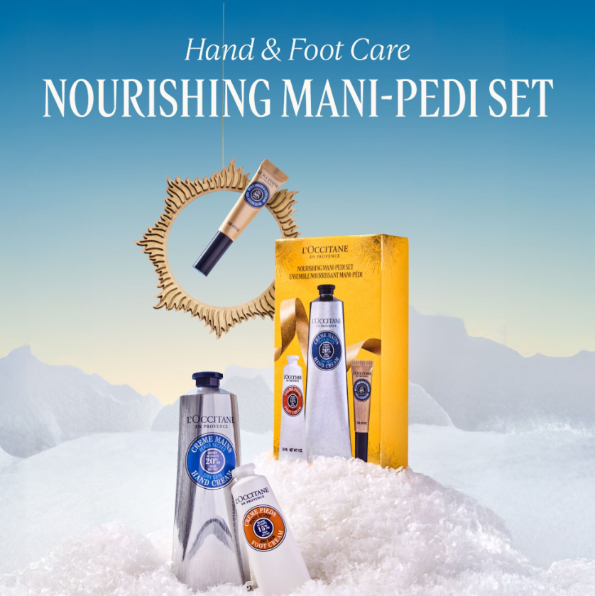 L'OCCITANE - Holiday 2025 - Nourishing Mani-Pedi Set