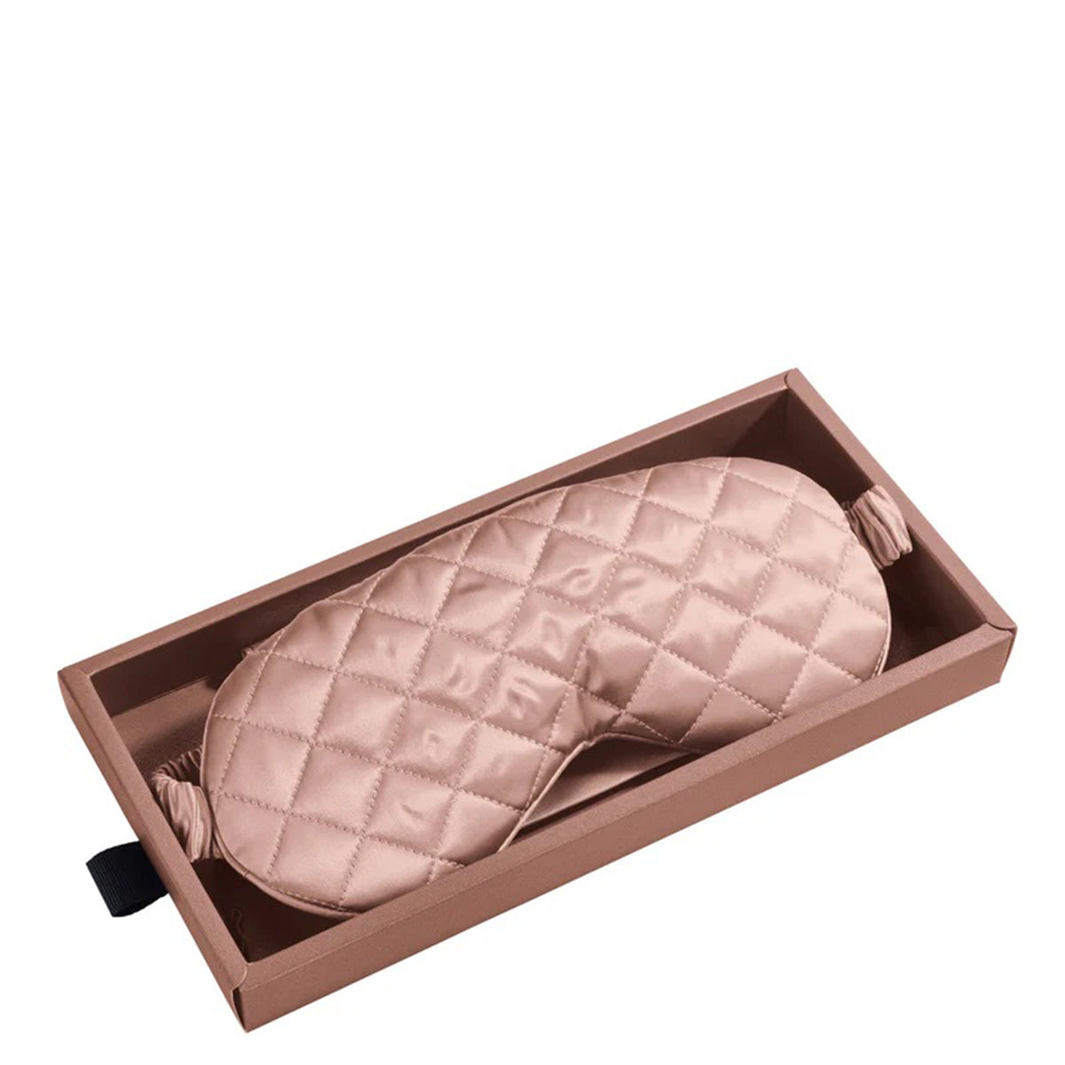 Blissy - Diamond Quilted Sleep Mask - Rose Gold