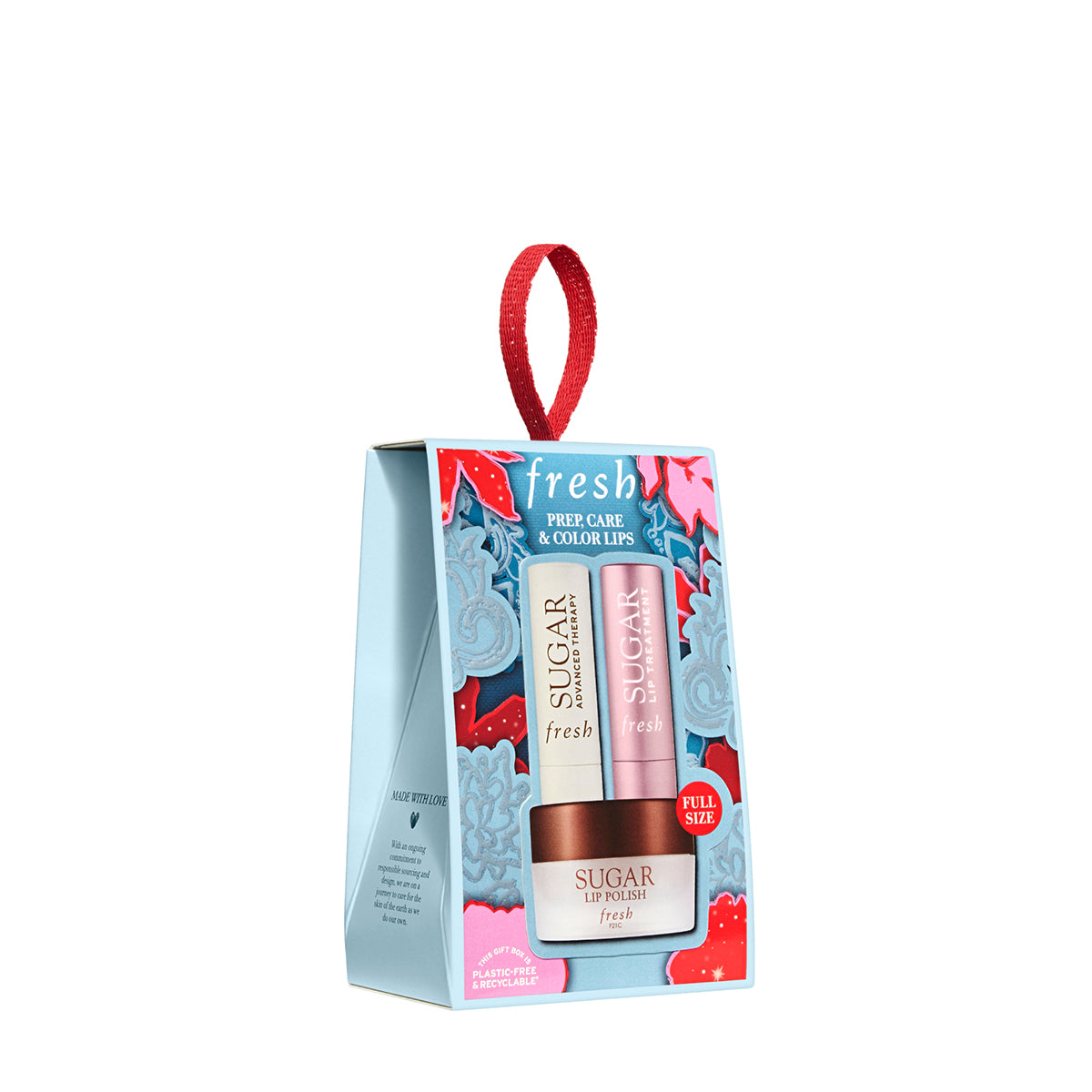 Fresh - Holiday 2025 - Trío de set de regalo de labios de preparación, cuidado y color