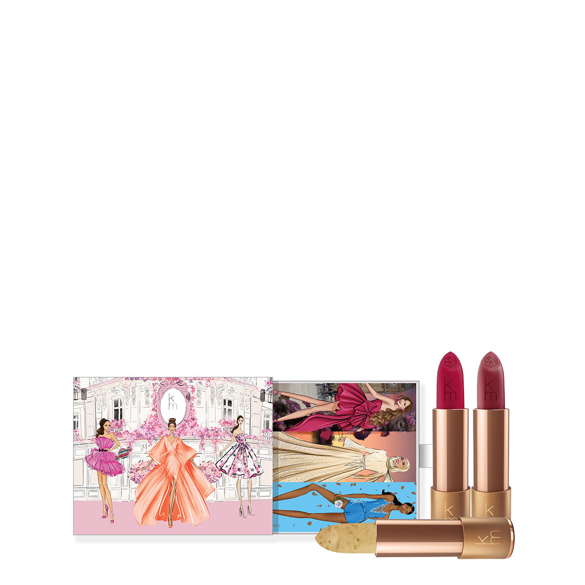 Karen Murrell - Natural Lipstick Gift Set Trio - Berry