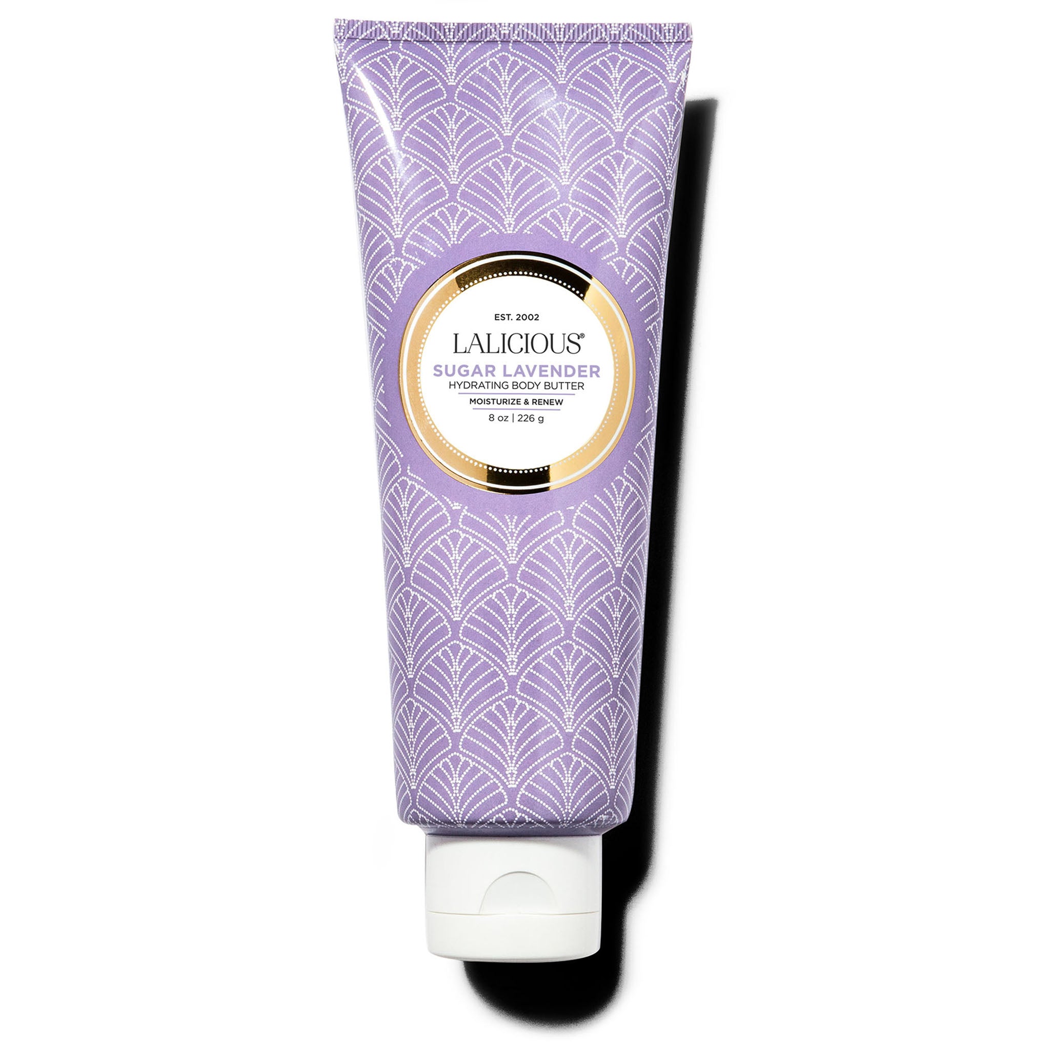 Lalicious - Mantequilla del cuerpo de la lavanda de azúcar 8 oz / 226 g