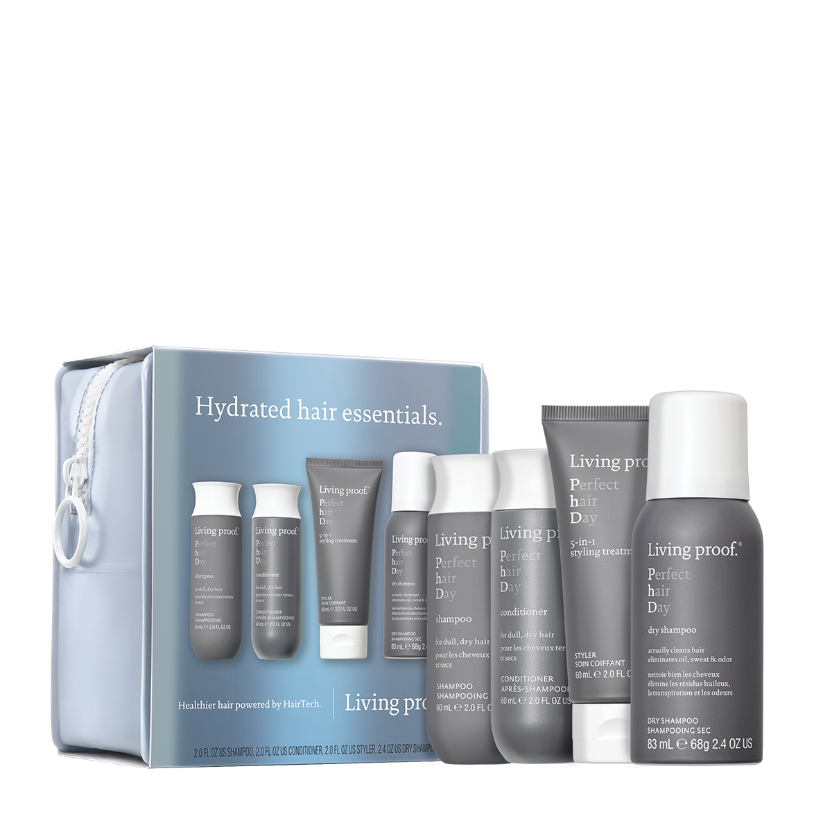 Living Proof - Holiday 2025 - Hydrated Hair Essentials 4-Piece Kit
