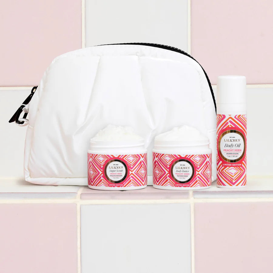 Lalicious - Peachy Keen Travel Set