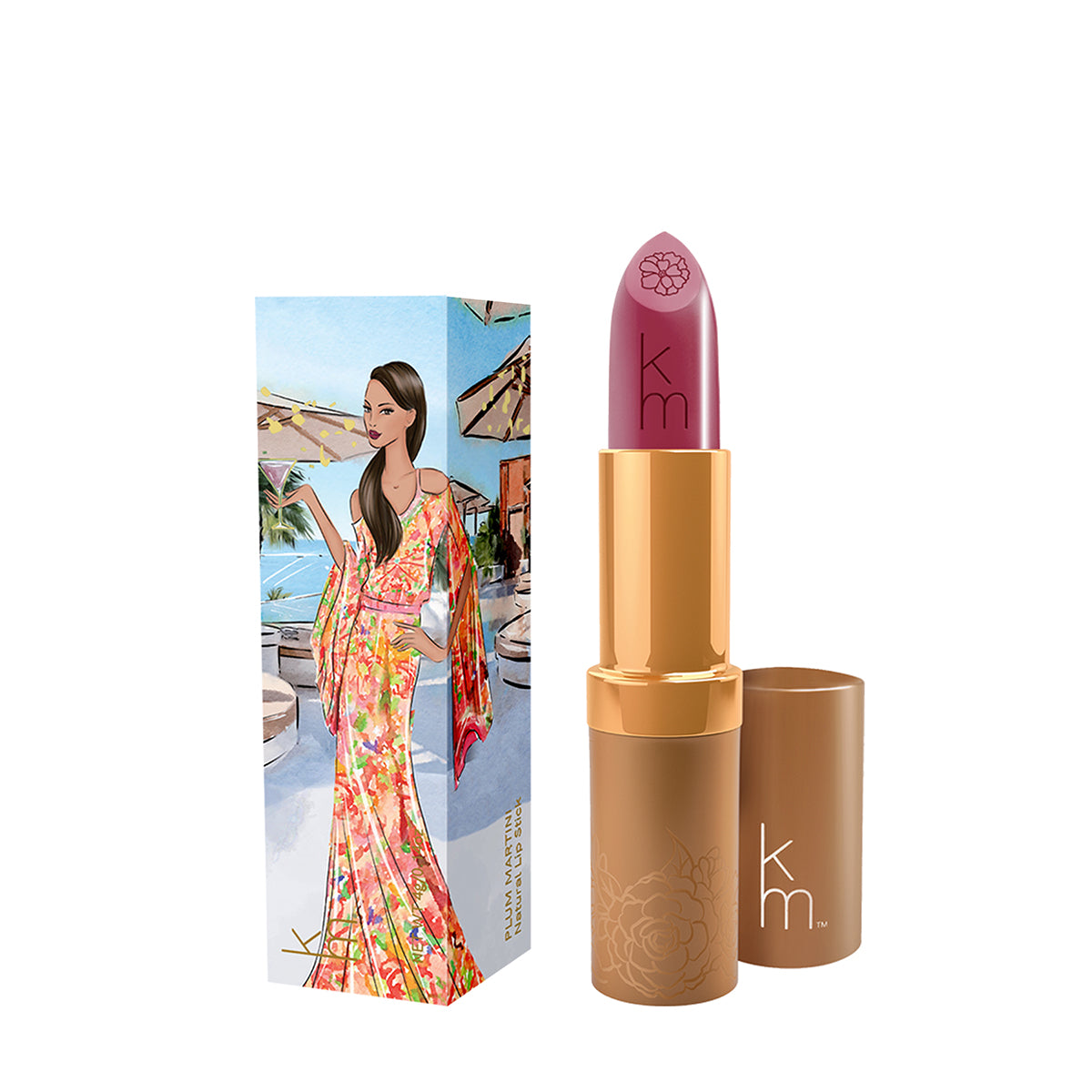 Karen Murrell - Tinte de labios natural 43 - Plum Martini