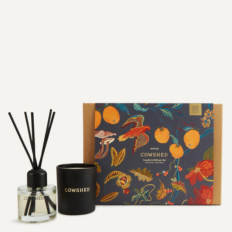 COWSHED - Holiday 2023 - Winter Candle & Diffuser Duo