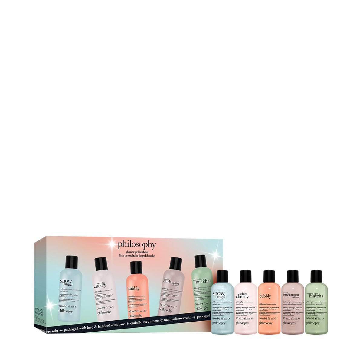 Philosophy - Holiday 2025 - Shower Gel Wishlist 5-Piece Gift Set