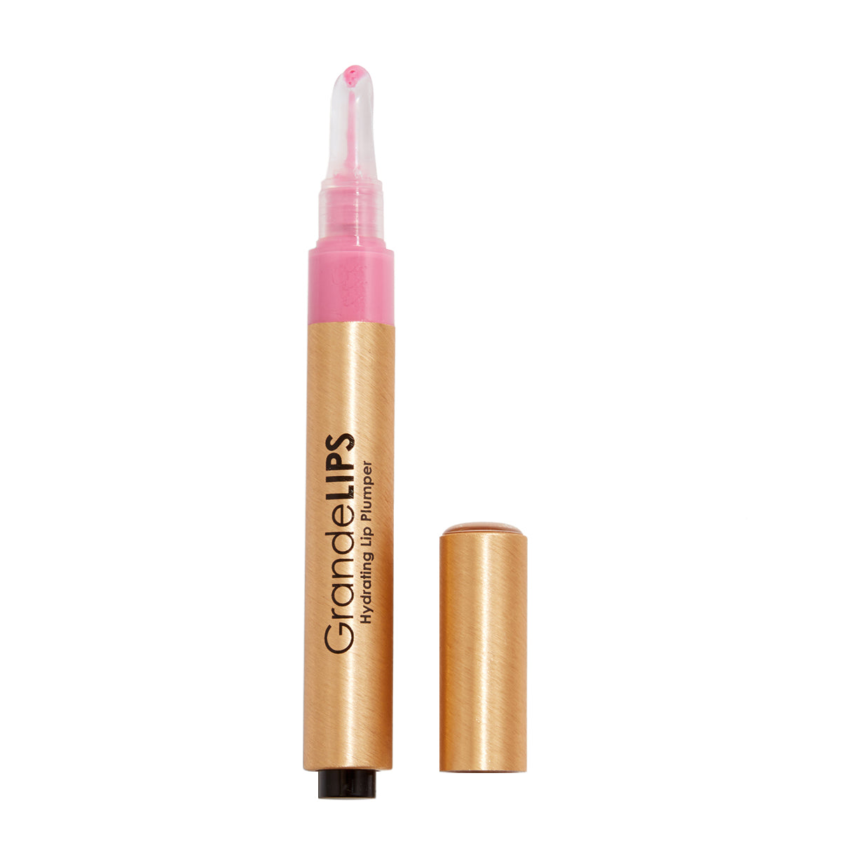 Grande Cosmetics - Brillo de labios hidratante GrandeLIPS - Rosa pálida 0.08 oz