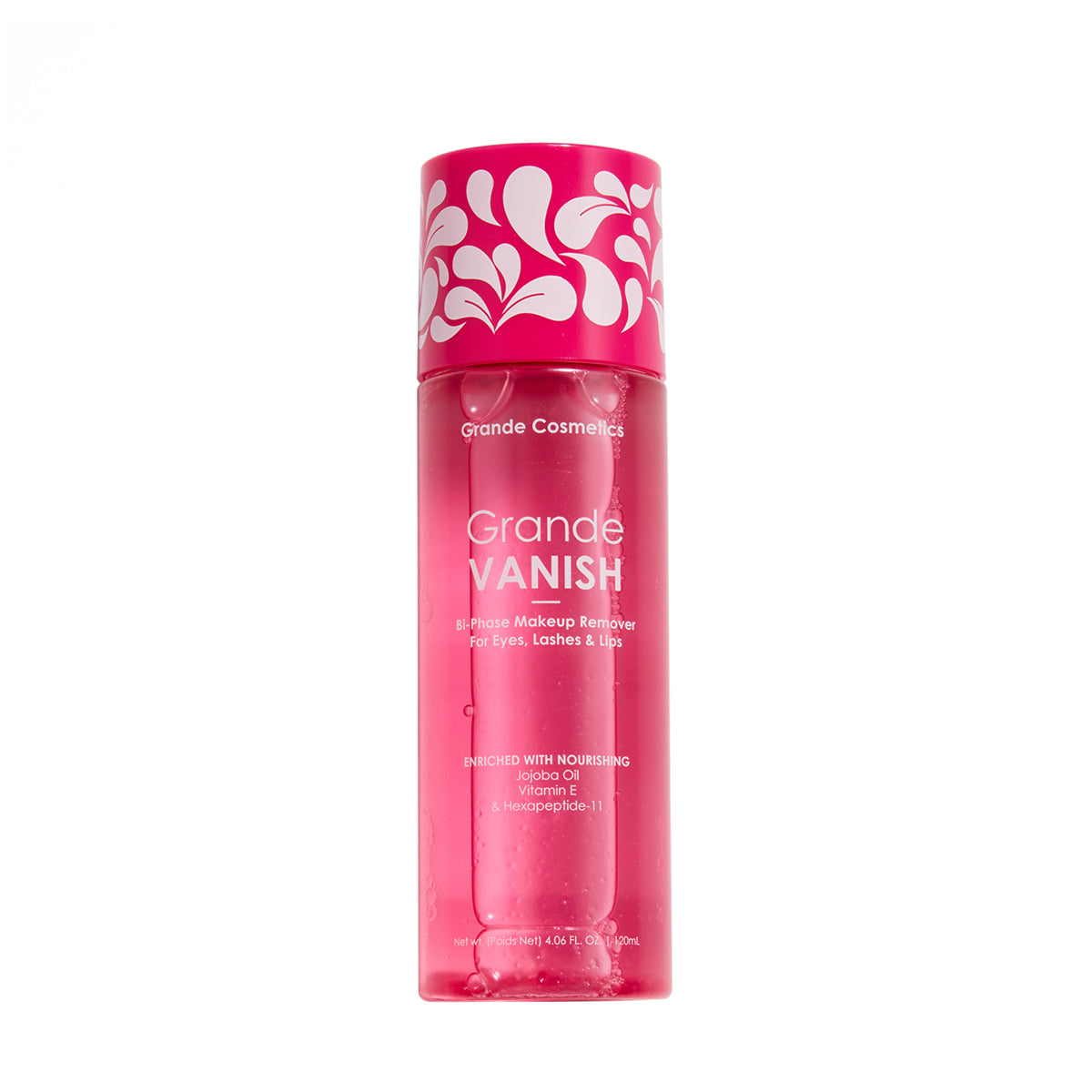 Grande Cosmetics - Desmaquillador bifásico GrandeVANISH 4 oz / 120 ml