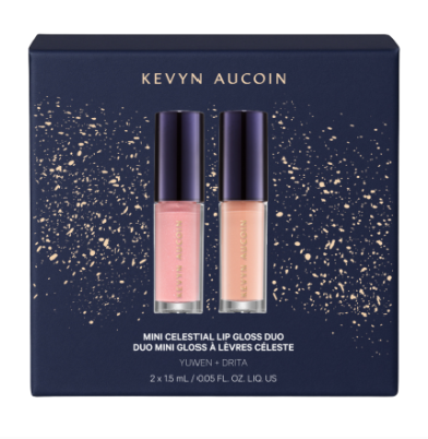 Kevyn Aucoin - Holiday 2025 - Set de regalo Celestial Lip Gloss Mini Duo