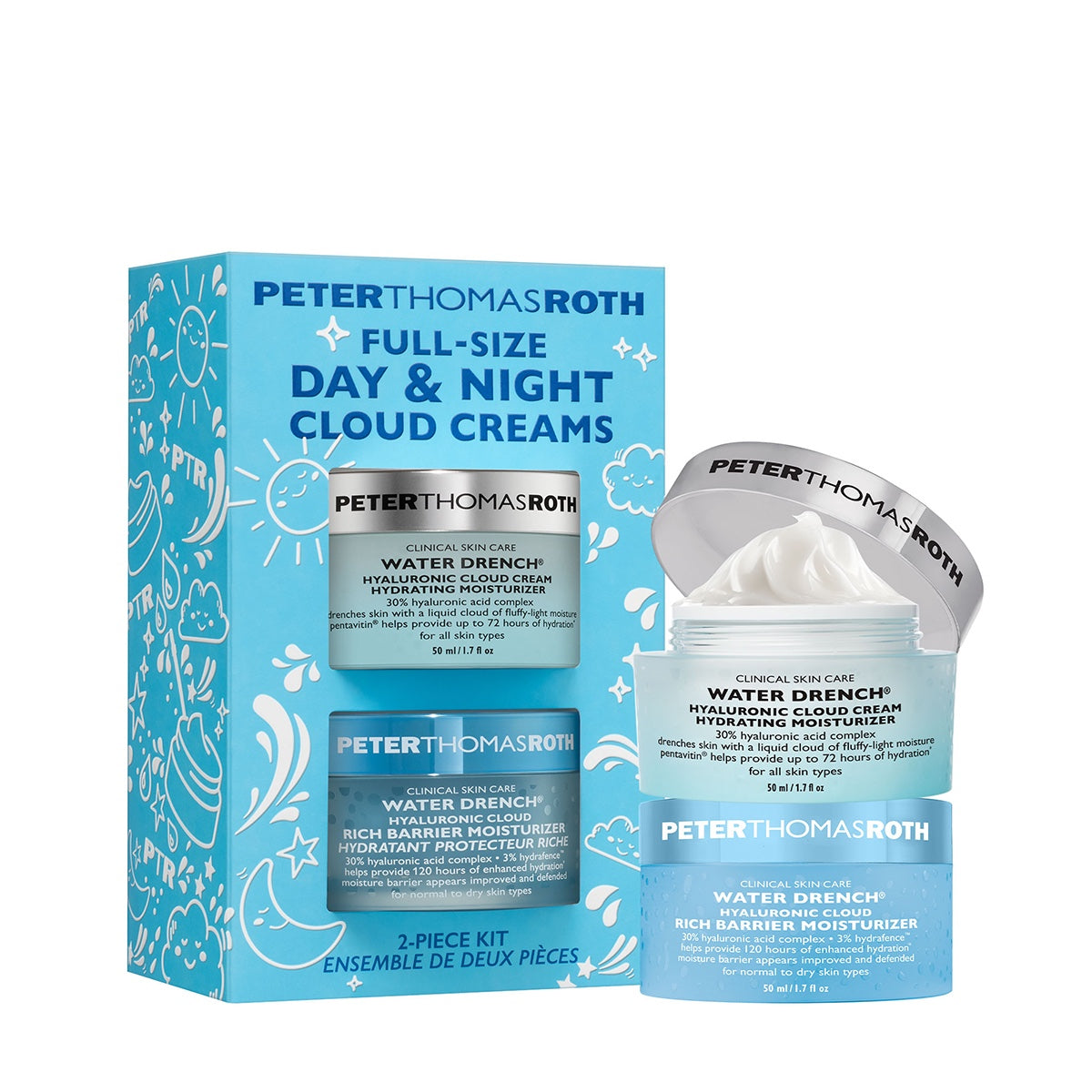 Peter Thomas Roth - Holiday 2025 - Full-Size Day & Night Cloud Creams Duo