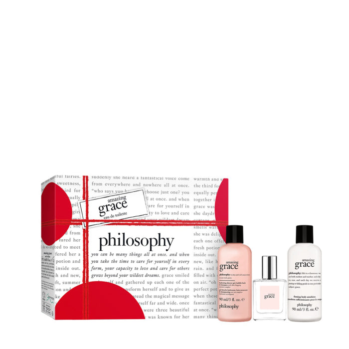 Philosophy - Holiday 2024 - Amazing Grace EDT Gift Set Trio