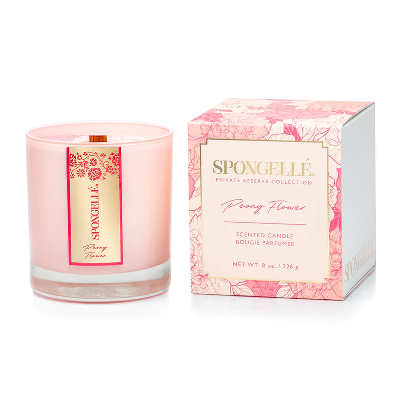 Spongelle - Peony Flower | Private Reserve Candle