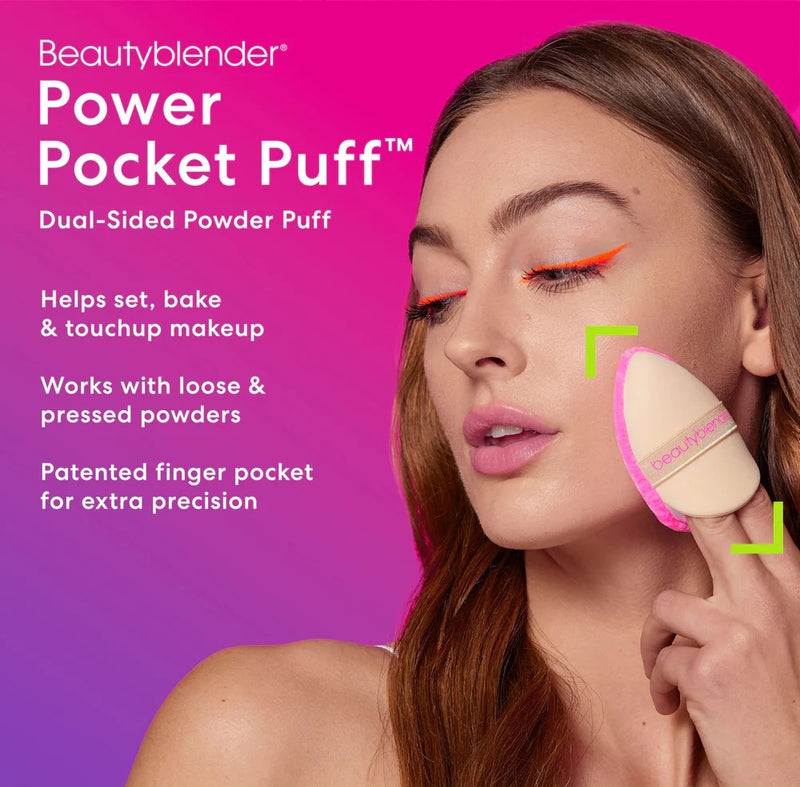Beautyblender - POWER POCKET PUFF™ Dual Sided Powder Puff