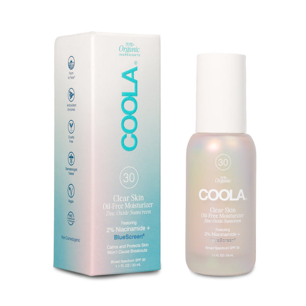 Coola - Clear Skin Oil-Free Moisturizer SPF30 1.1 FL OZ / 33 ml