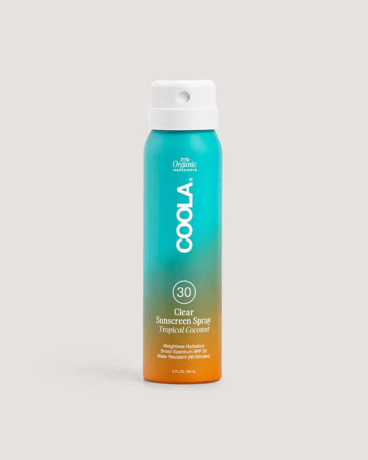 Coola - Clear Sunscreen Spray SPF 30 Tropical Coconut