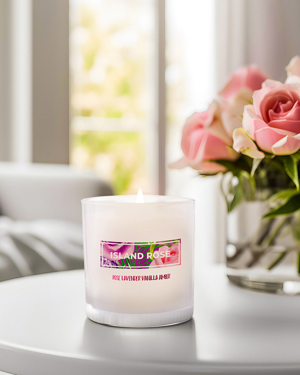 Ted Green - Island Rose Candle