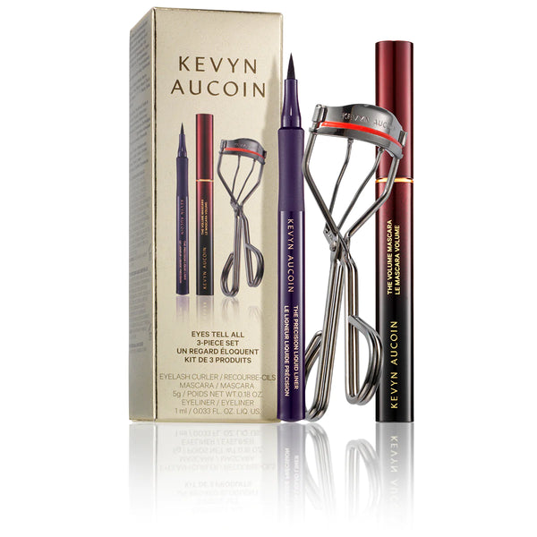 Kevyn Aucoin - Holiday 2023 Eyes Tell All 3-Piece Set