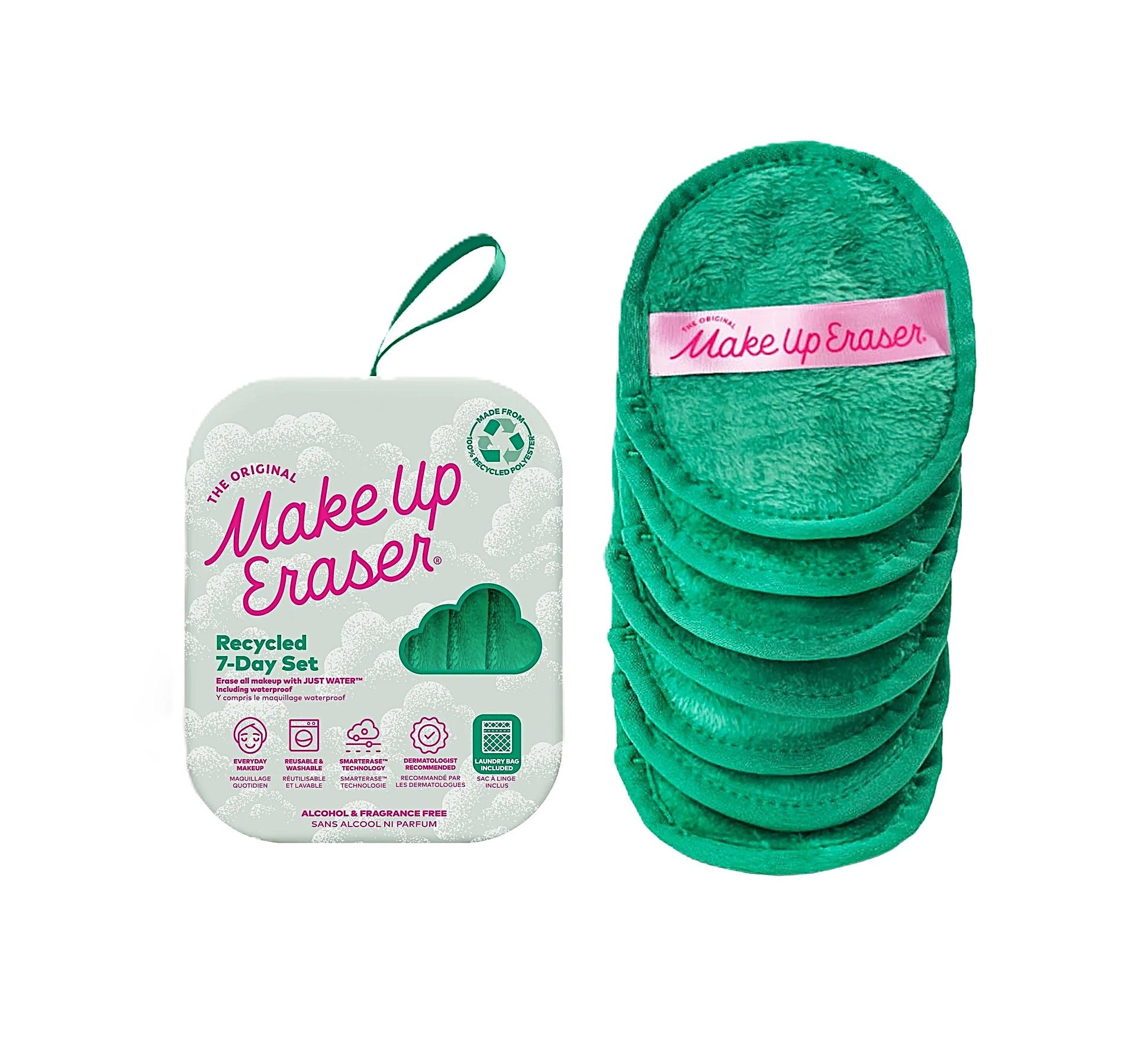 MakeUp Eraser - Recycled 7 Day Set
