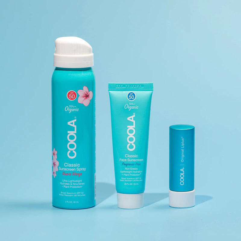 Coola - 3 Piece Organic Suncare Travel Set