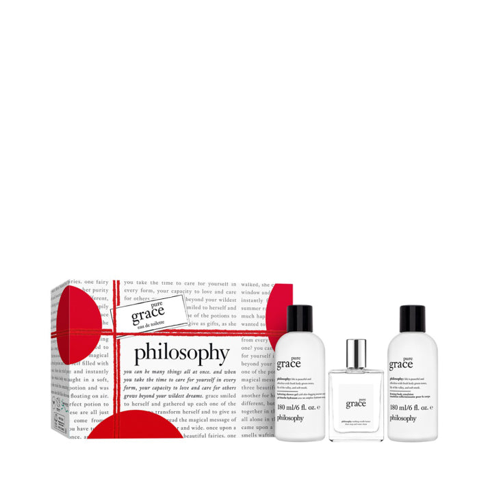 Philosophy - Holiday 2024 - Pure Grace EDT Gift Set Trio