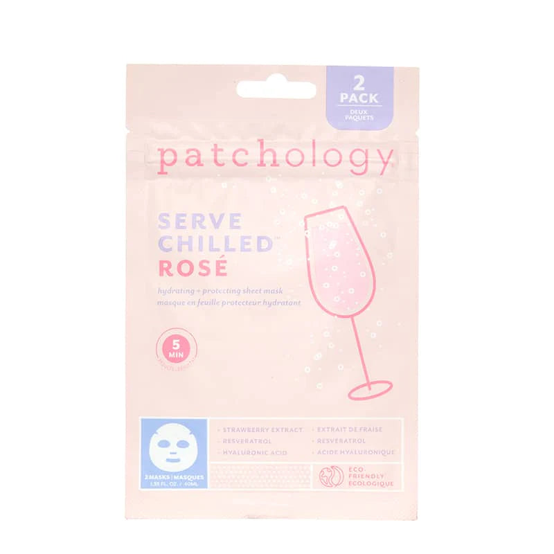Patchology - SERVE CHILLED™ ROSÉ SHEET MASK 2 packs