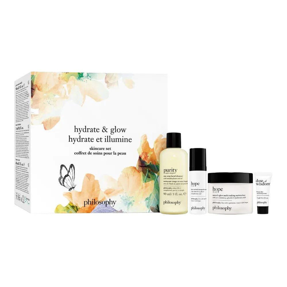 Philosophy - Hydrate & Glow 4-Piece Skincare Set (Limited Edition)