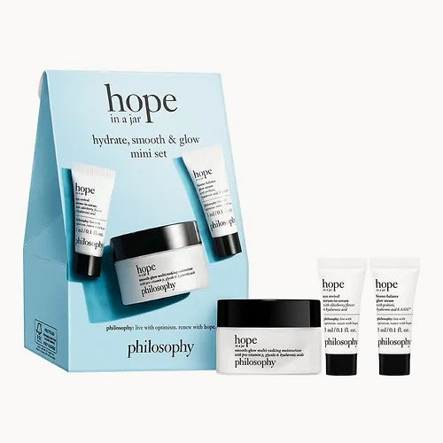 Philosophy - Hope In A Jar Hydrate, Smooth & Glow Mini Set Trio