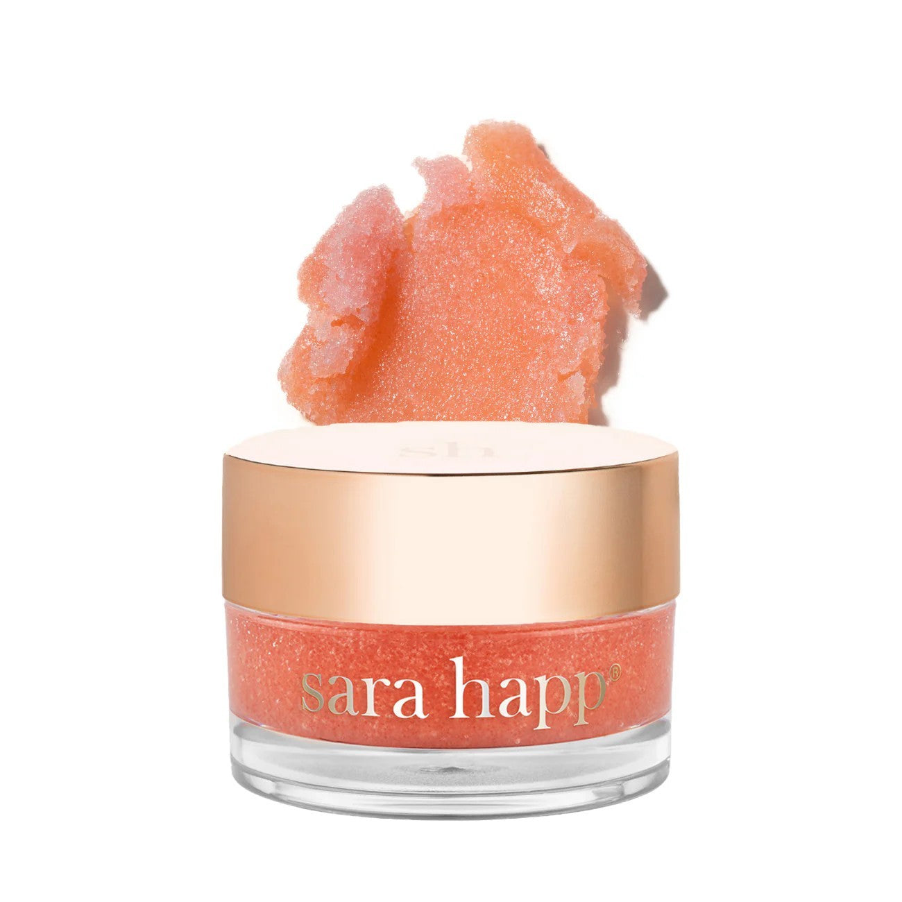 Sara happ - laby scrub: chispeante melocotón 0.5 oz / 14 g