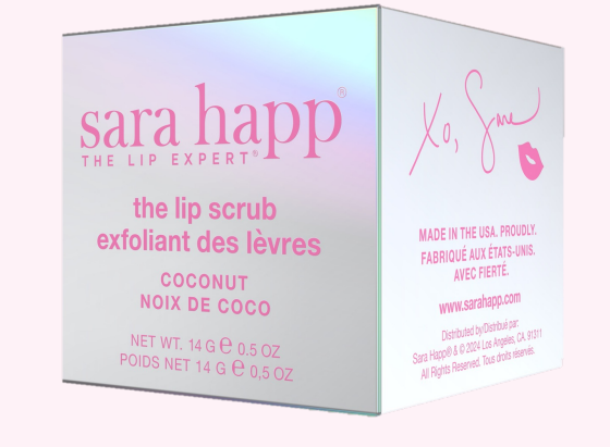 Sara Happ - Lip Scrub: Coconut