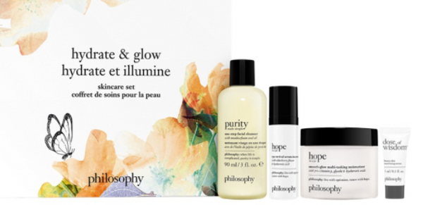 Philosophy - Hydrate & Glow 4-Piece Skincare Set (Limited Edition)