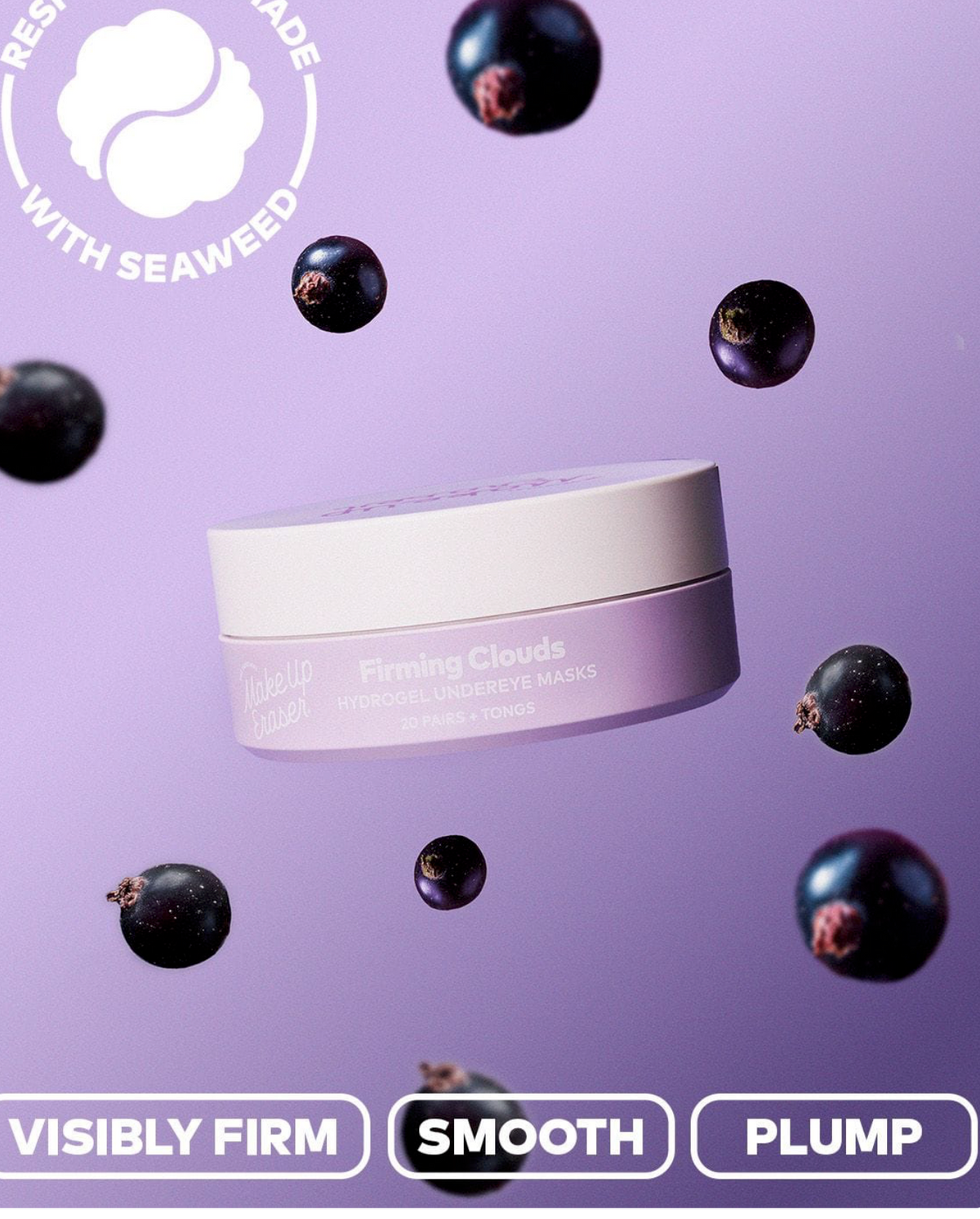 MakeUp Eraser - Firming Clouds Undereye Masks - Visibly Firming