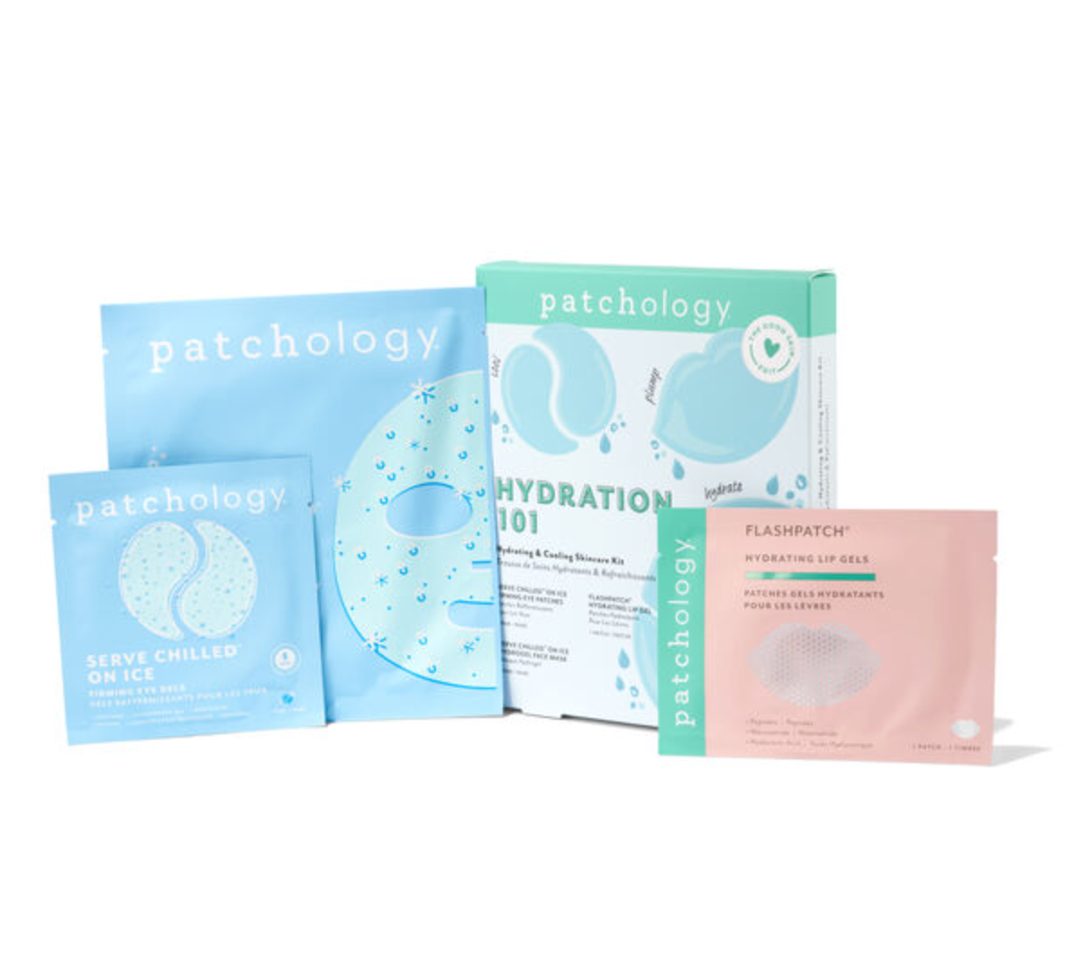 Patchology - Hydration 101 Hydrating & Cooling Skincare Kit