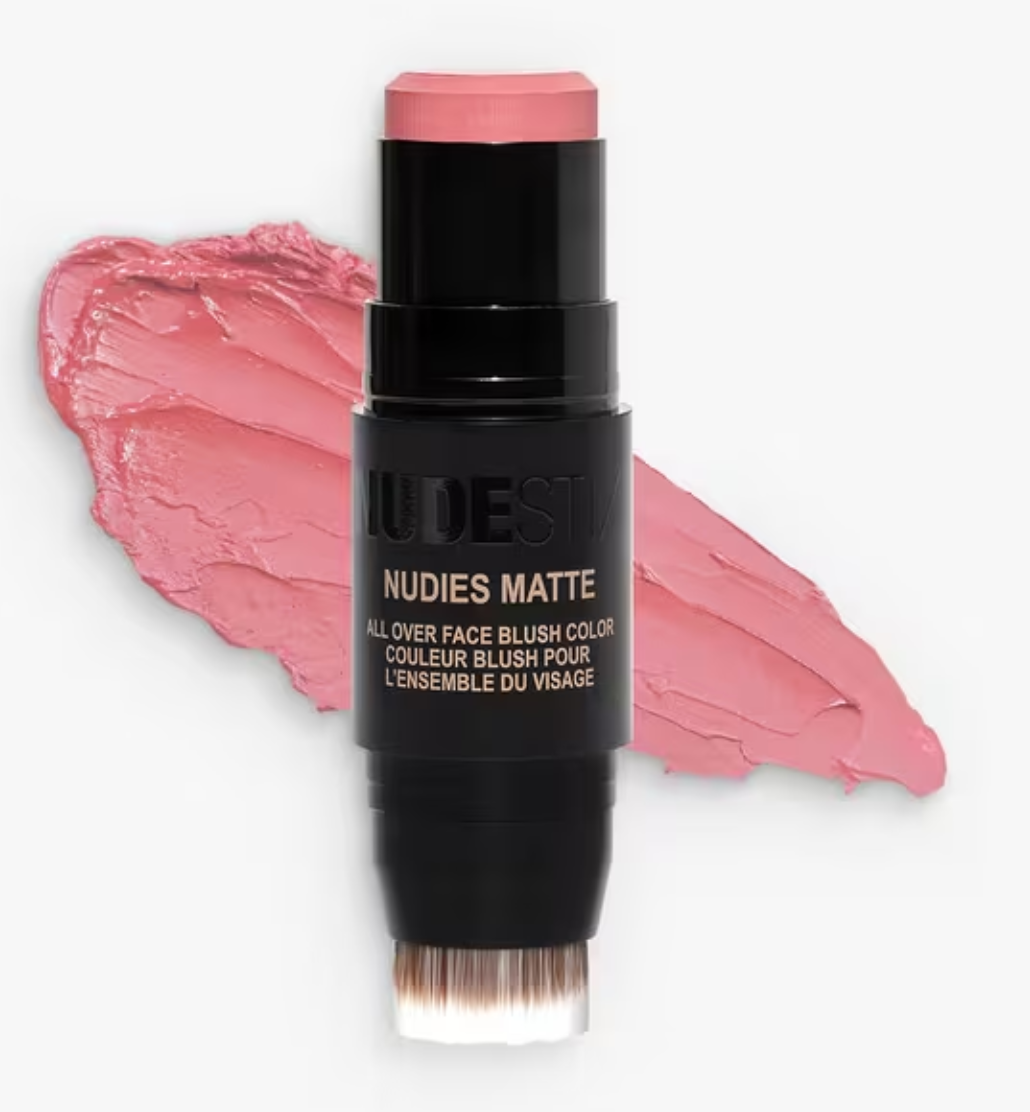 NUDESTIX - Nudies Matte All-Over Face Blush Stick, Sunkissed Pink