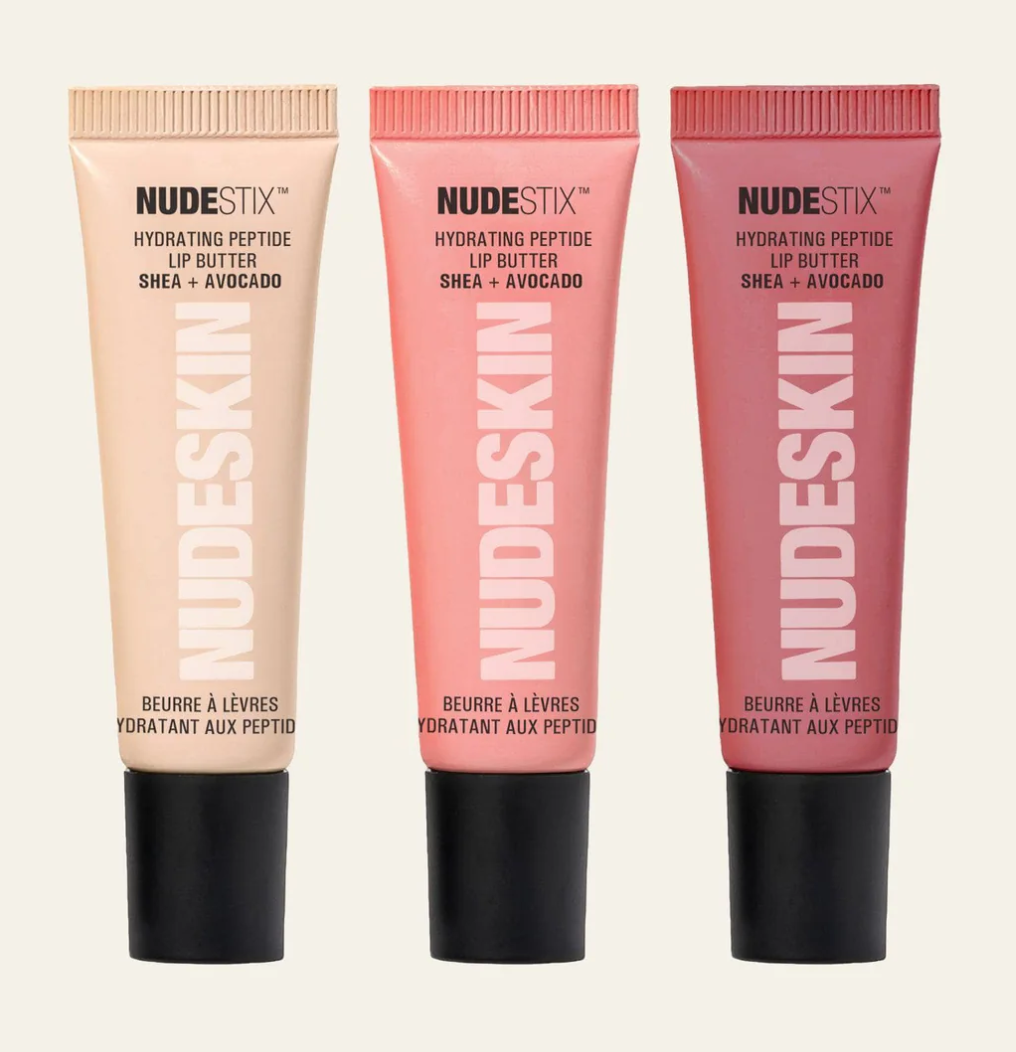 NUDESTIX - Hydrating Peptide Lip Butter Tint Set (3-Piece Kit)