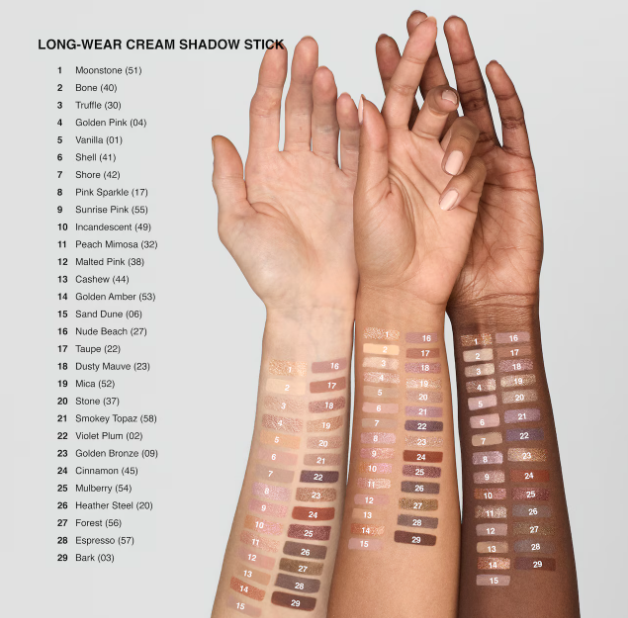 BOBBI BROWN - LONG-WEAR CREAM SHADOW STICK 1.6g (Various Shades)