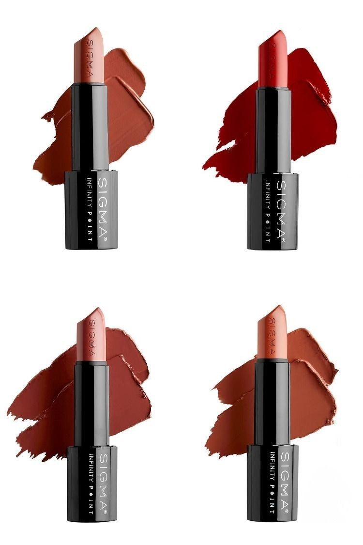 SIGMA - INFINITY POINT LIPSTICK (Various Shades)