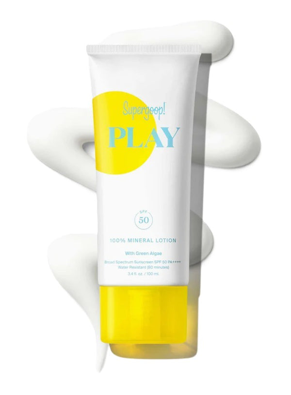 Supergoop - PLAY 100% Mineral Lotion SPF 50 3.4 fl oz
