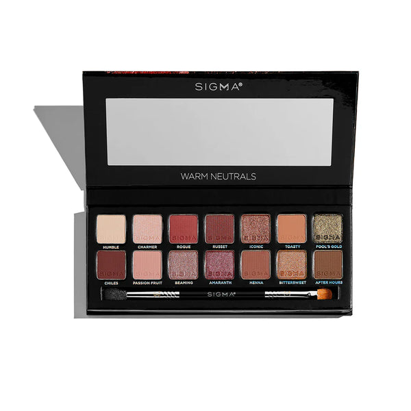 SIGMA - WARM NEUTRALS EYESHADOW PALETTE 14 Shades