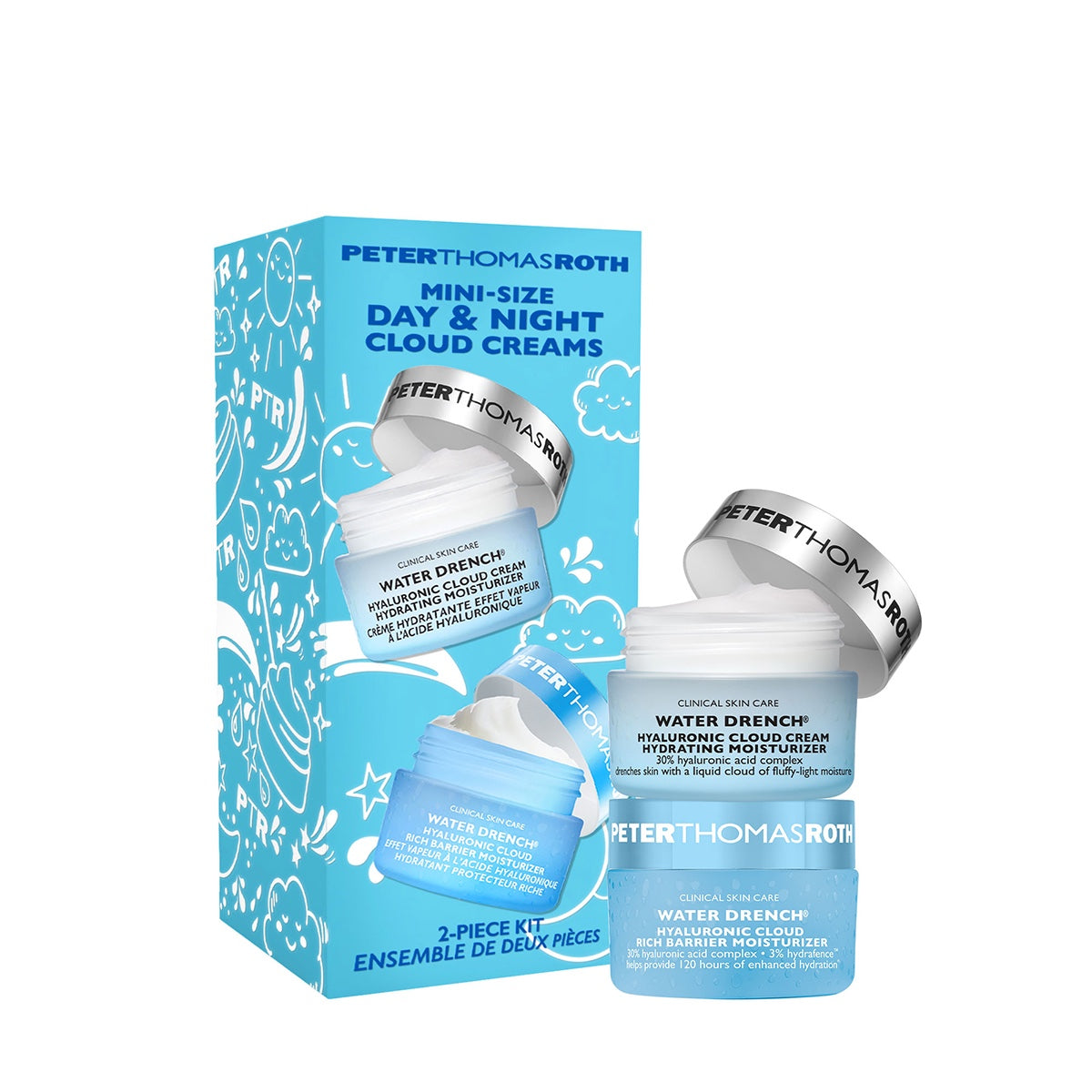 Peter Thomas Roth - Holiday 2025 - Dúo de cremas nube de día y noche en tamaño mini