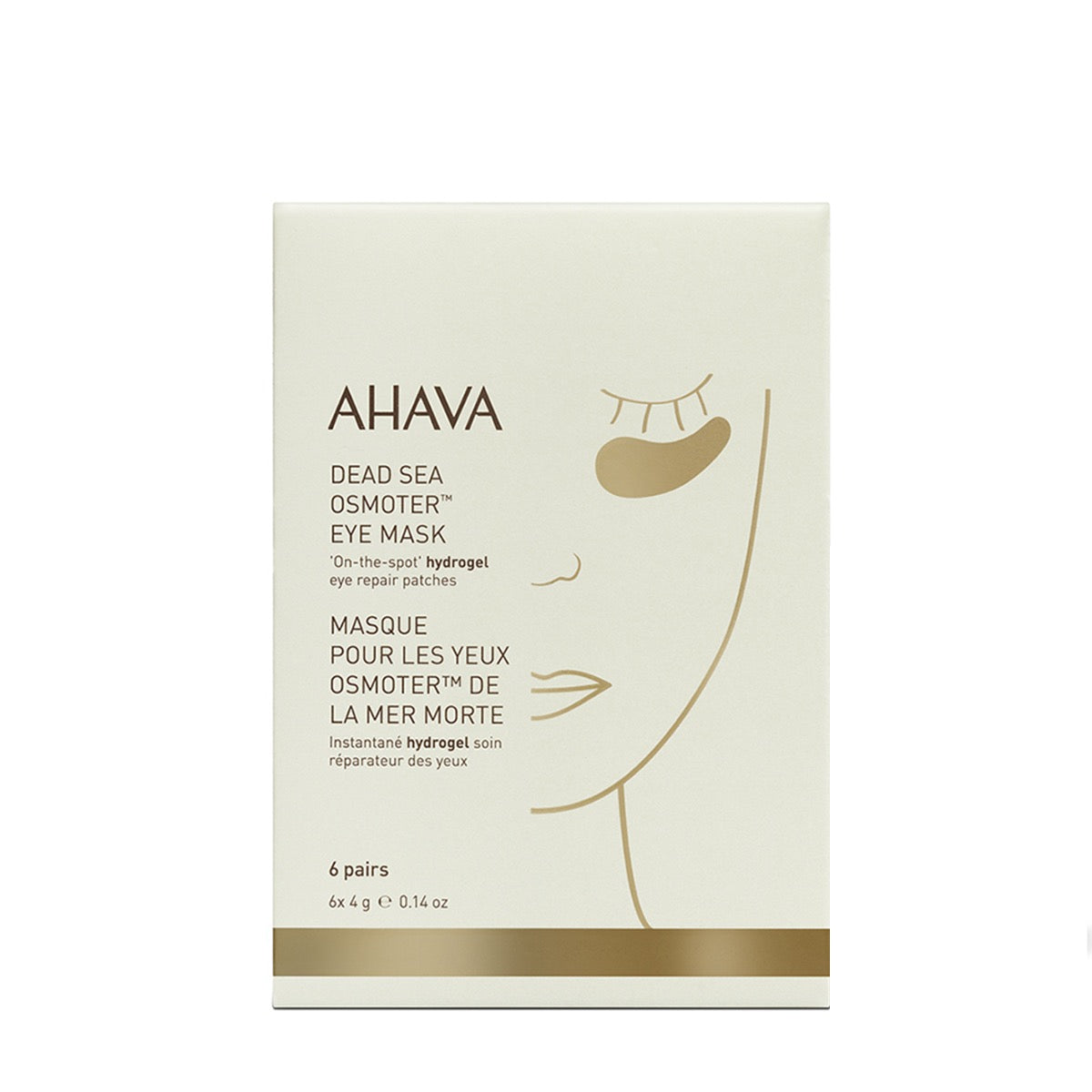 Ahava - Dead Sea Osmoter Eye Mask (6 Pairs)