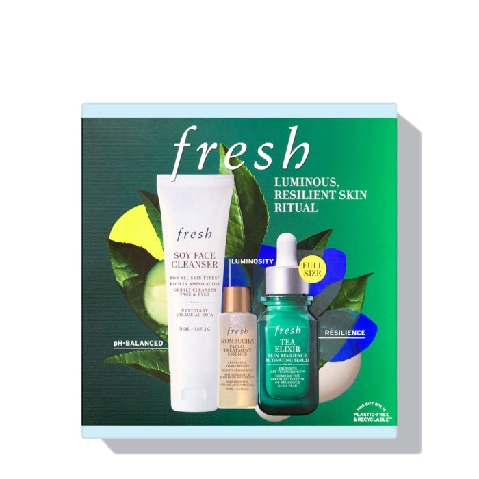 Fresh - Holiday 2024 - Luminous, Resilient Skin Ritual Set Trio