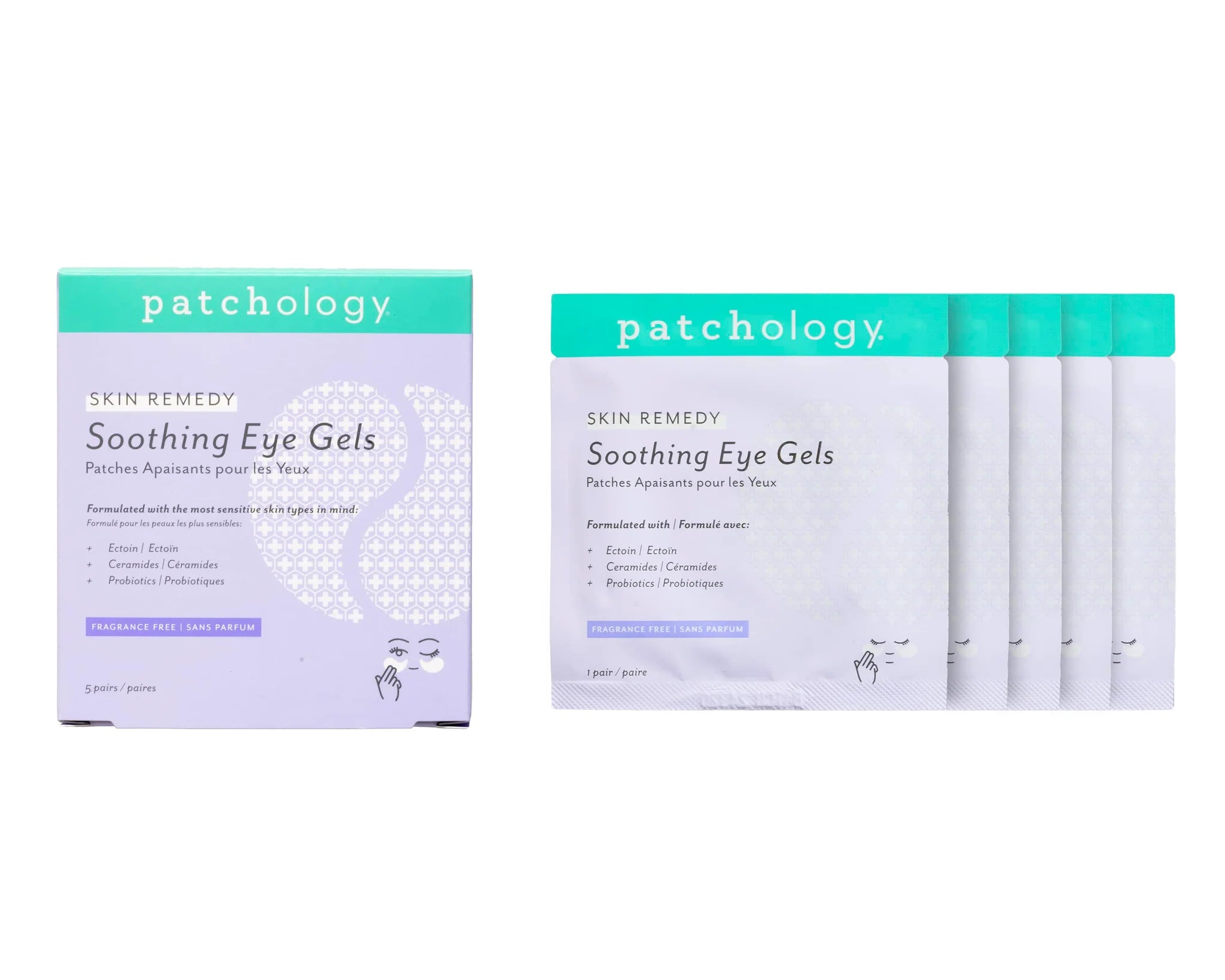 Patchology - Skin Remedy Soothing Eye Gels (5 Pairs)