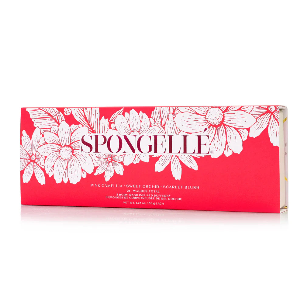 Spongelle - Heart Travel Buffer Trio Gift Set