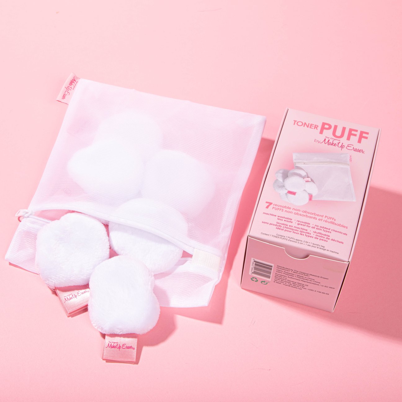 MakeUp Eraser - Toner PUFF (7 pack)