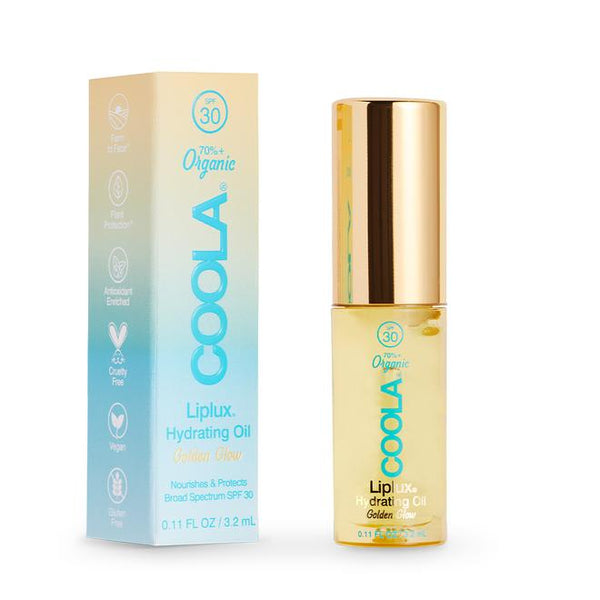 Coola - Classic Liplux® Organic Hydrating Lip Oil Sunscreen SPF 30 0.11 fl/ 3.2 ml