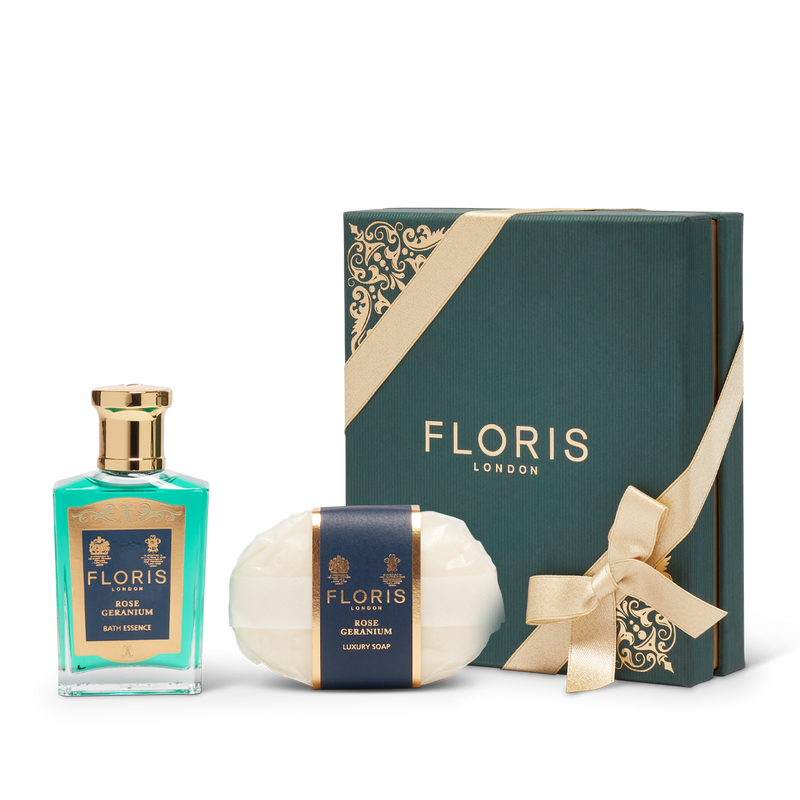 Floris Londres - Rose Geranium Bath Essentials