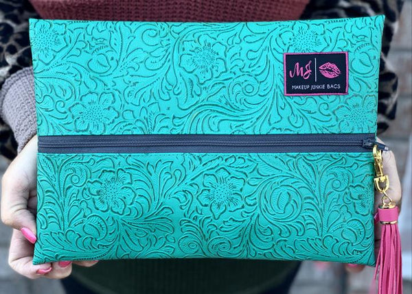 Makeup Junkie Bags - Turquoise Dream